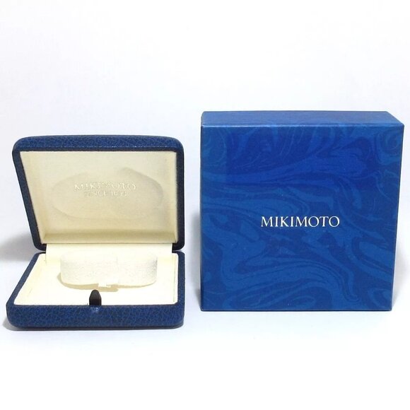 Auth mikimoto - 18K White Gold Cream Pearl Bracelet - Picture 2 of 8